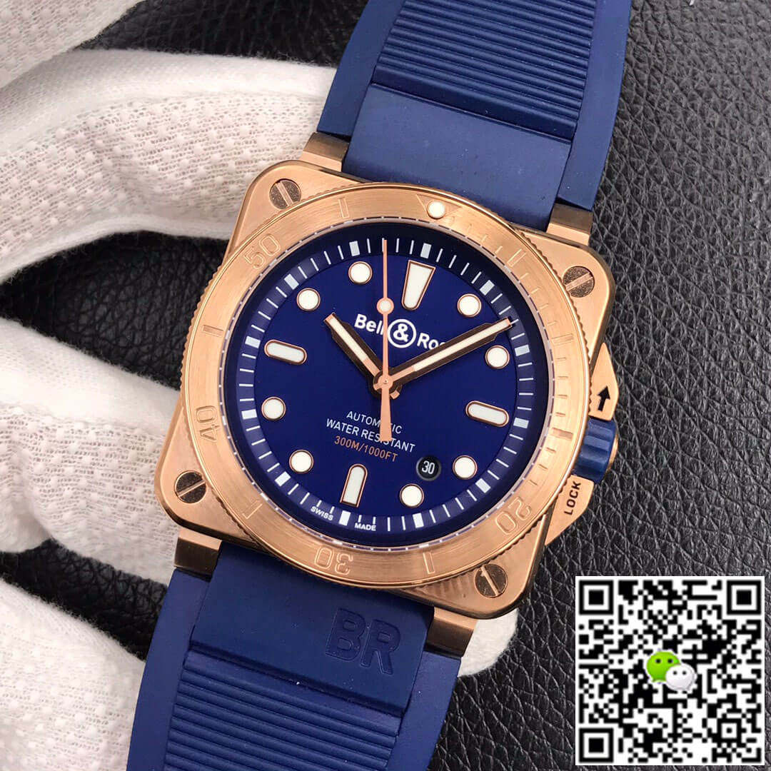 Replica Bell & Ross BR 03-92 11 Best Edition Blue Dial