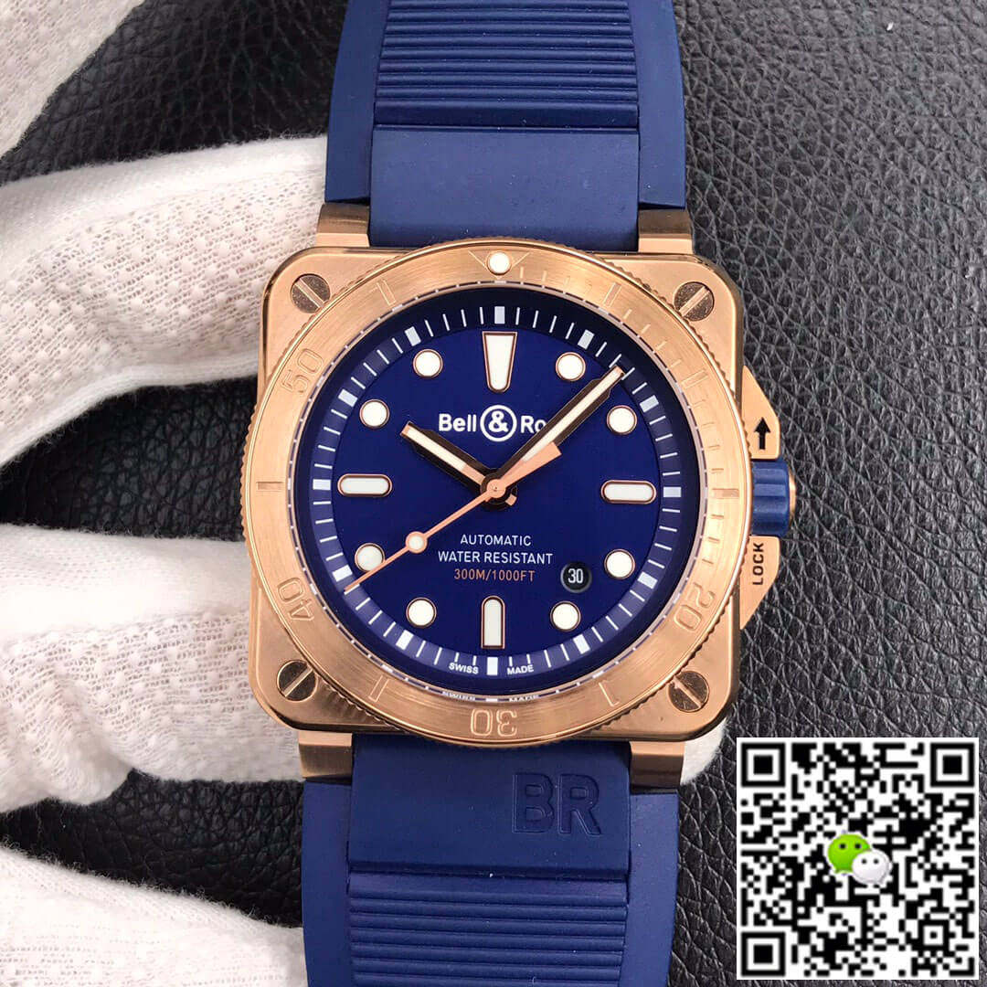 Replica Bell & Ross BR 03-92 11 Best Edition Blue Dial