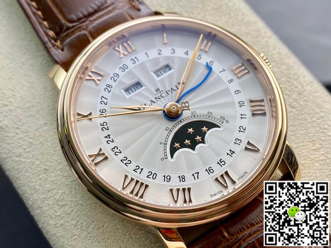 Replica Blancpain Villeret 6654 11 Best Edition OM Factory V3 Gold Case