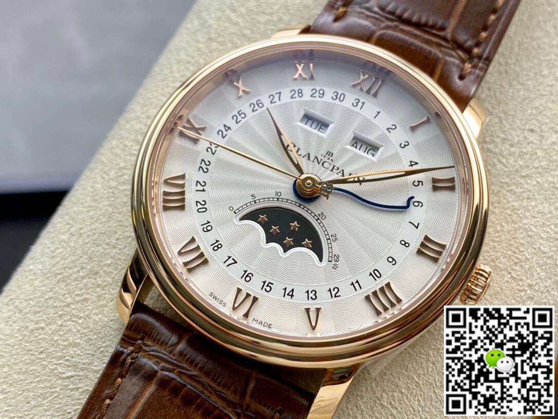 Replica Blancpain Villeret 6654 11 Best Edition OM Factory V3 Gold Case