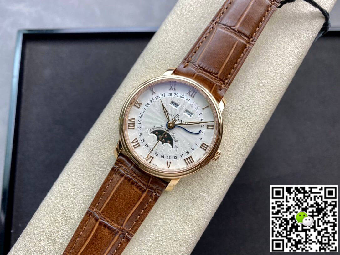 Replica Blancpain Villeret 6654 11 Best Edition OM Factory V3 Gold Case