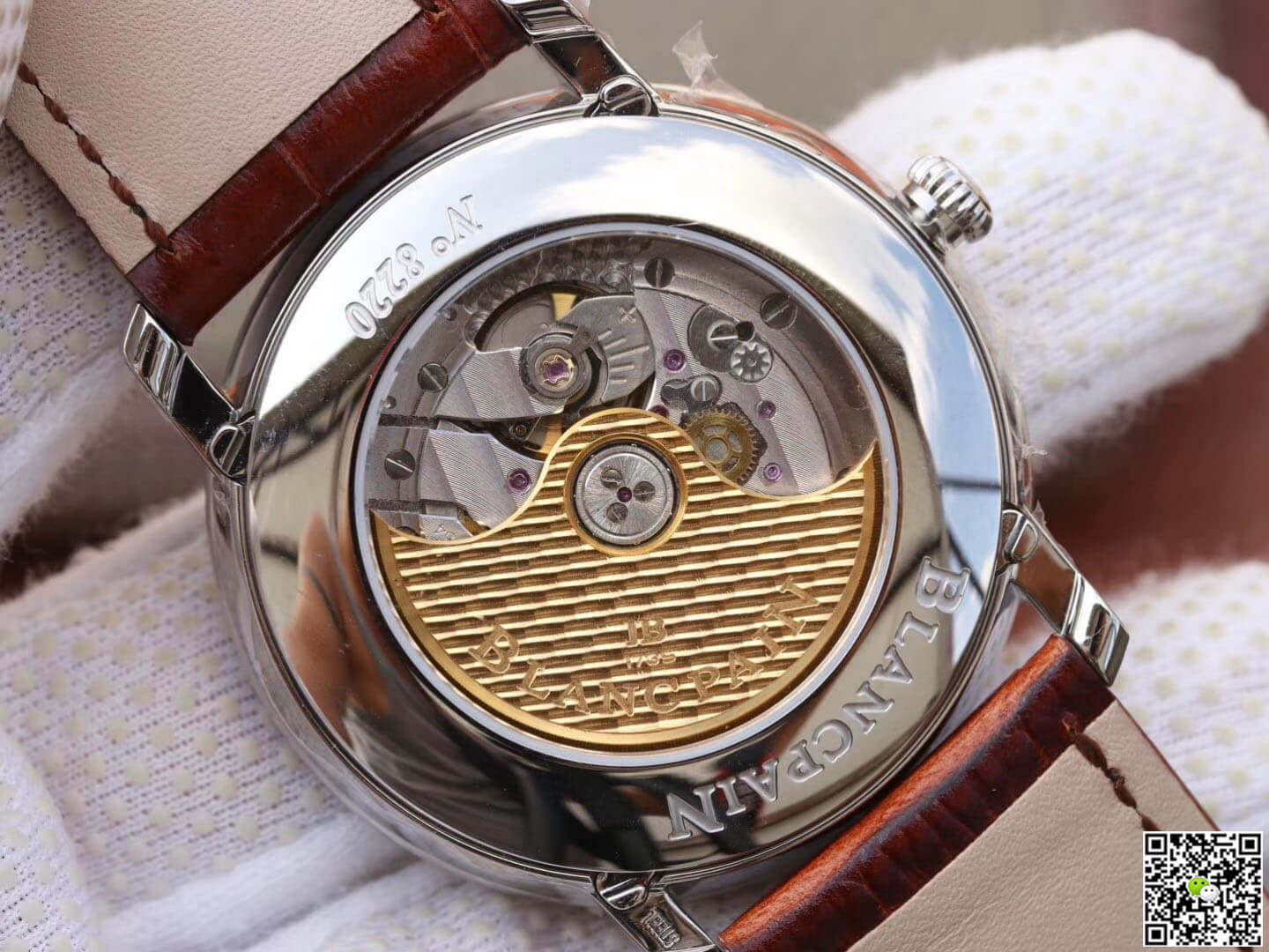 Replica Blancpain Villeret 6654 11 Best Edition OM Factory V2 White Dial