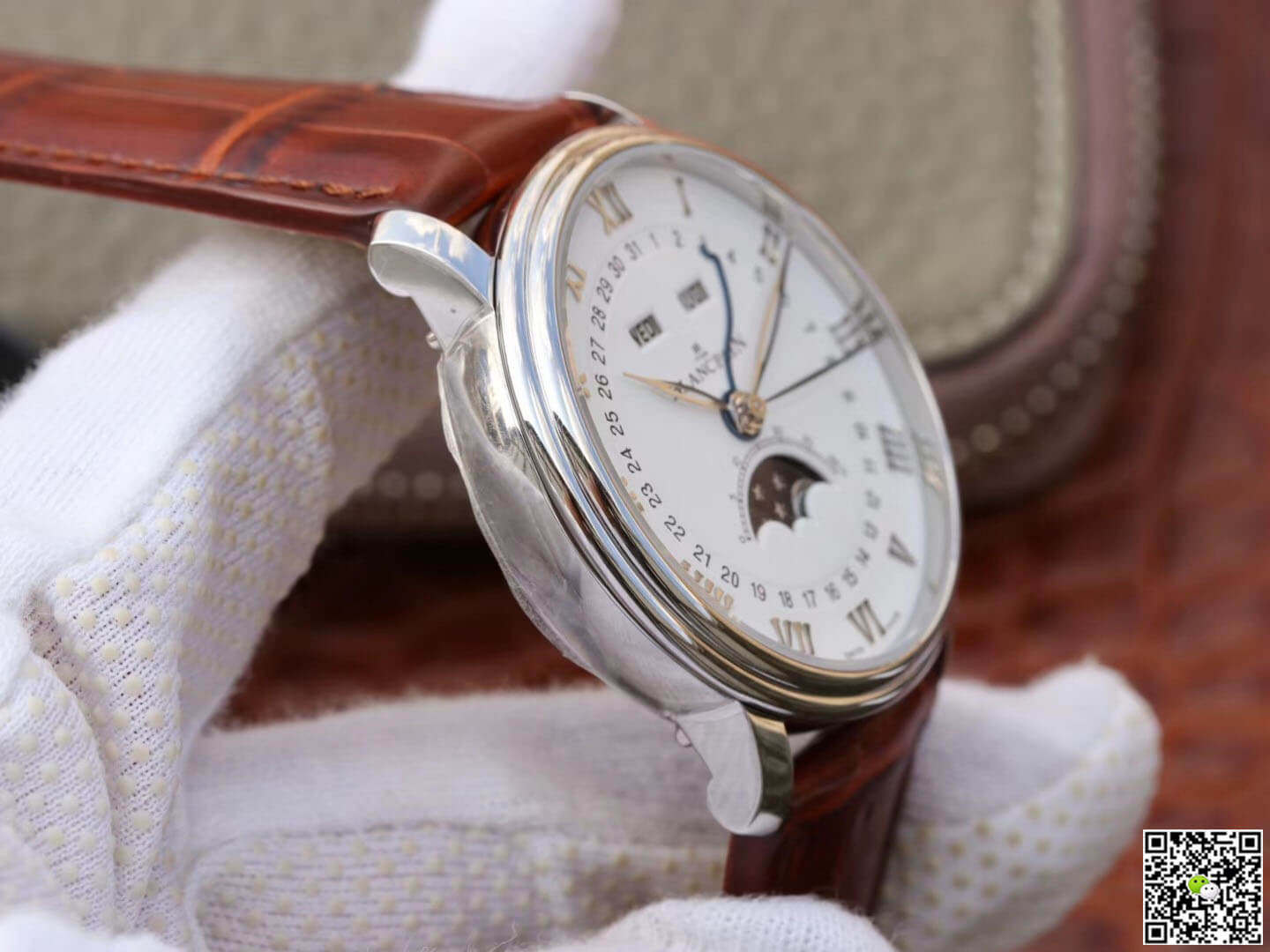 Replica Blancpain Villeret 6654 11 Best Edition OM Factory V2 White Dial