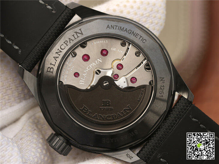 Replica Blancpain Fifty Fathoms Bathyscaphe 5000-0130-B52-B 11 Best Edition GF Factory Black Dial