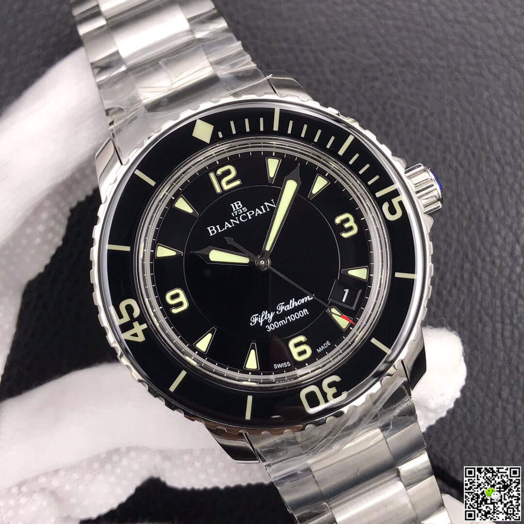 Replica Blancpain Fifty Fathoms 5015 11 Best Edition ZF Factory Stainless Steel