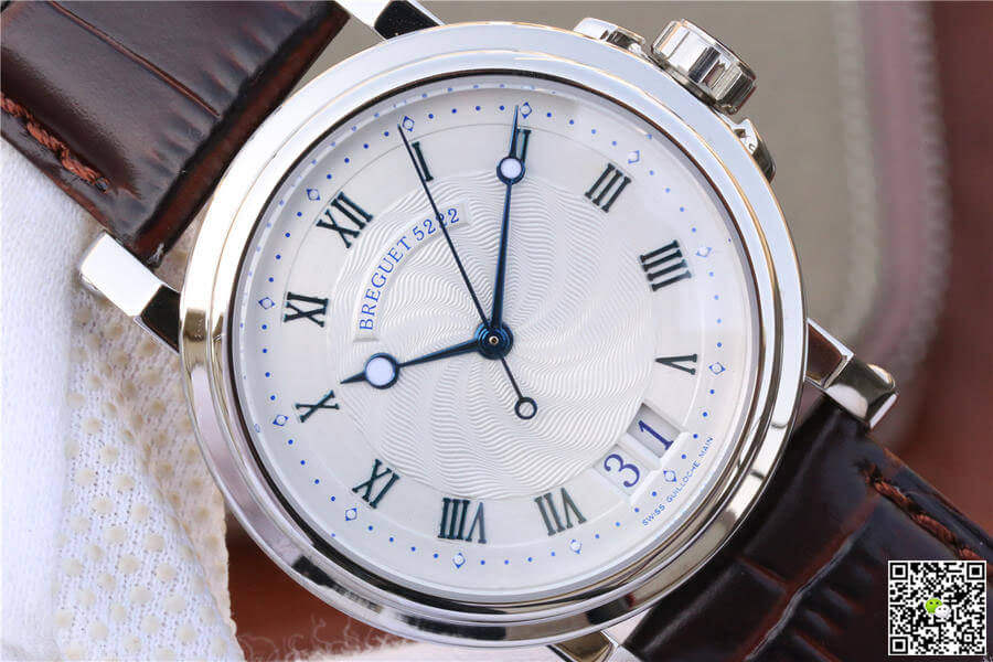 Replica Breguet Marine 5817ST125V8 11 Best Edition White Dial