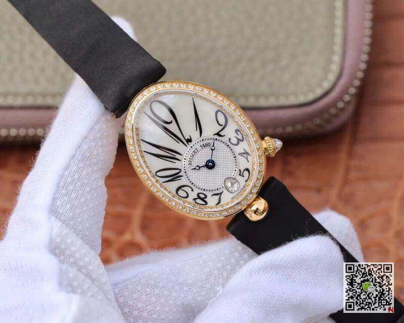 Replica Breguet Reine de Naples 8918BA58864.D00D Ladies 18K Yellow Gold ZF Factory 11 Best Edition Swiss ETA6T51