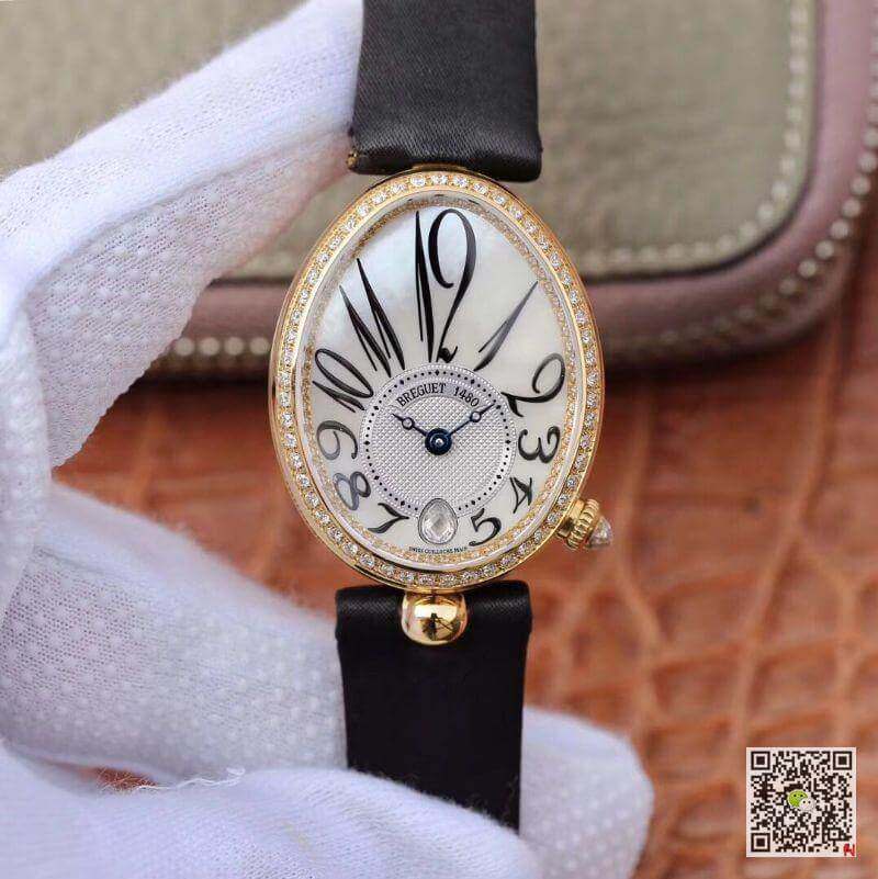 Replica Breguet Reine de Naples 8918BA58864.D00D Ladies 18K Yellow Gold ZF Factory 11 Best Edition Swiss ETA6T51