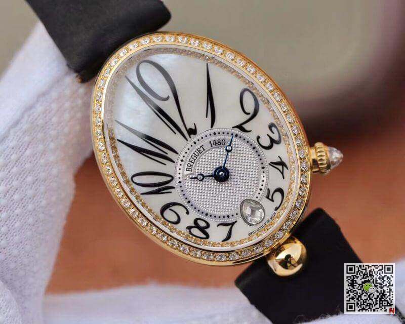 Replica Breguet Reine de Naples 8918BA58864.D00D Ladies 18K Yellow Gold ZF Factory 11 Best Edition Swiss ETA6T51