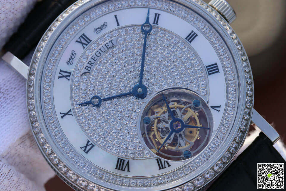 Replica Breguet Classique Tourbillon 11 Best Edition Stainless Steel Diamond Dial