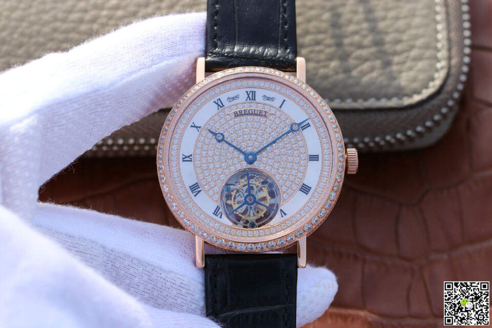 Replica Breguet Classique Tourbillon 11 Best Edition Rose Gold Diamond Dial