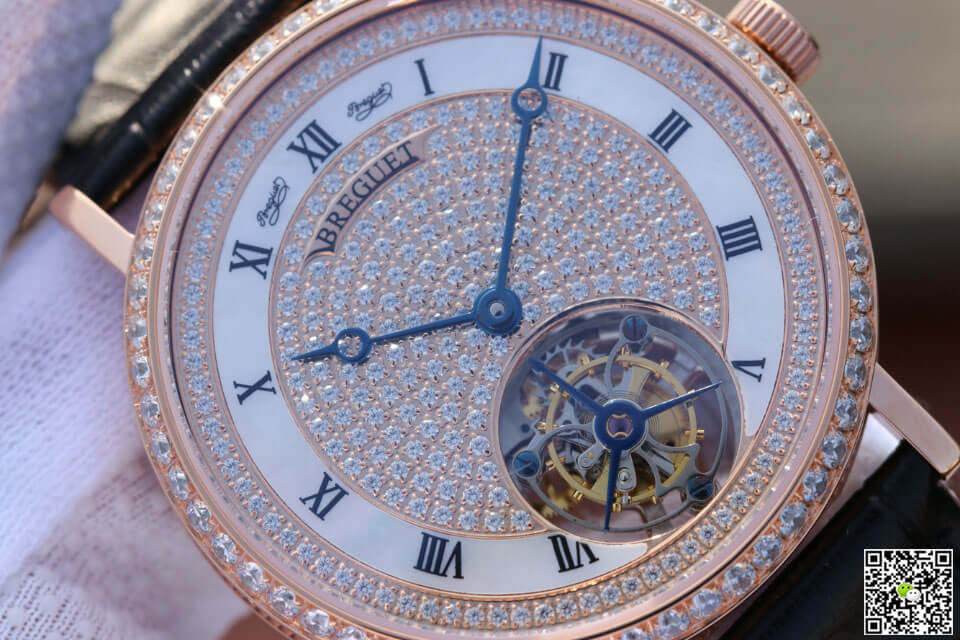 Replica Breguet Classique Tourbillon 11 Best Edition Rose Gold Diamond Dial