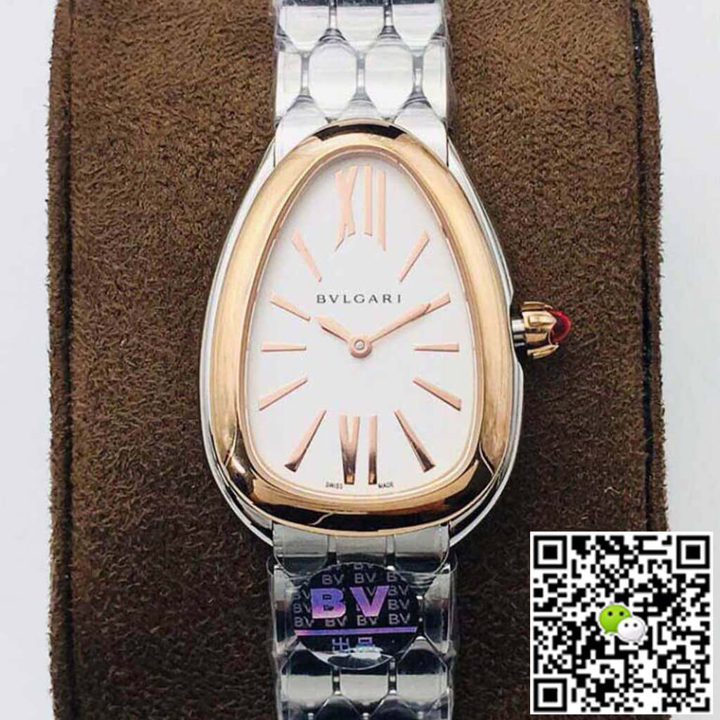 Replica Bvlgari Serpenti 103144 11 Best Edition BV Factory Rose Gold Bezel