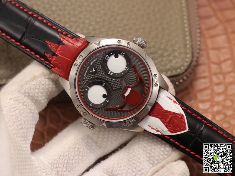 Replica Konstantin Chaykin Joker Dracula k.18-7 11 Best Edition TW Factory V2 Swiss NH35A 24J