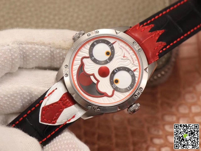 Replica Konstantin Chaykin Clown V2 11 Best Edition TW Factory White Dial Swiss NH35A