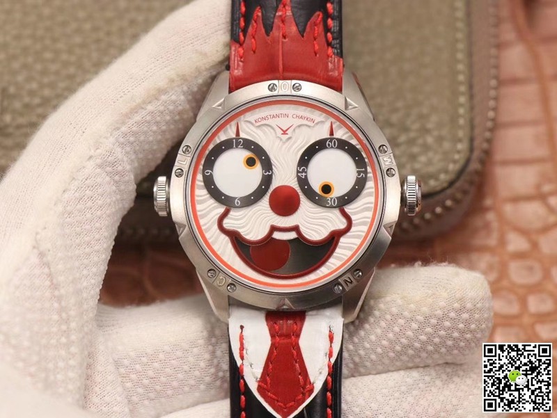 Replica Konstantin Chaykin Clown V2 11 Best Edition TW Factory White Dial Swiss NH35A