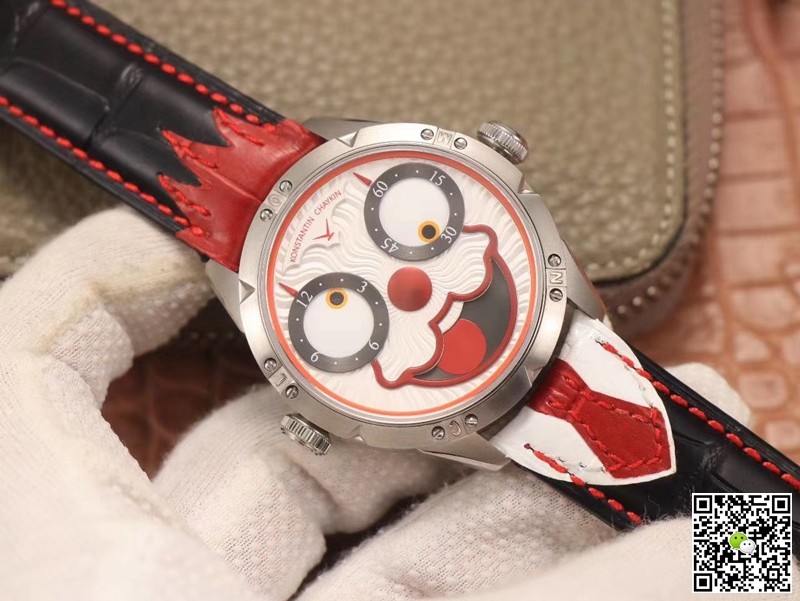 Replica Konstantin Chaykin Clown V2 11 Best Edition TW Factory White Dial Swiss NH35A