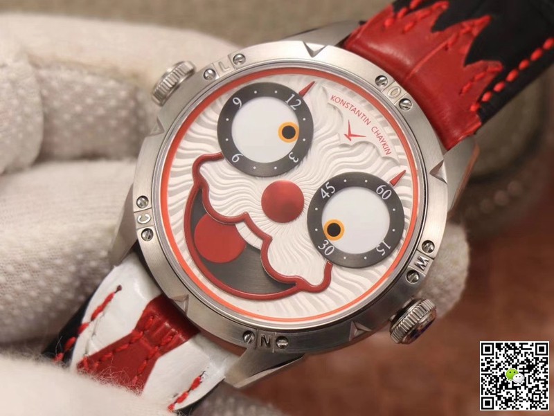 Replica Konstantin Chaykin Clown V2 11 Best Edition TW Factory White Dial Swiss NH35A