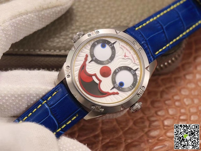 Replica Konstantin Chaykin Clown II Audacity 11 Best Edition TW Factory White Dial Swiss NH35A