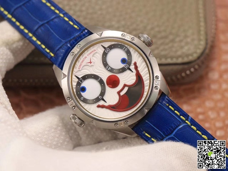 Replica Konstantin Chaykin Clown II Audacity 11 Best Edition TW Factory White Dial Swiss NH35A