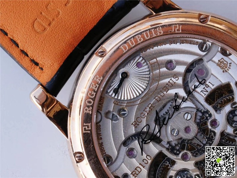 Replica Roger Dubuis Hommage RDDBHO0562 11 Best Edition JB Factory Rose Gold Swiss RD100