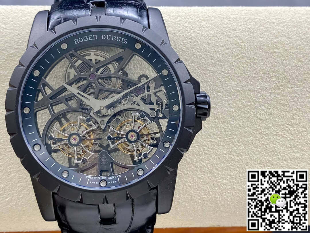 Replica Roger Dubuis Excalibur RDDBEX0364 11 Best Edition YS Factory Tourbillon Skeleton Dial