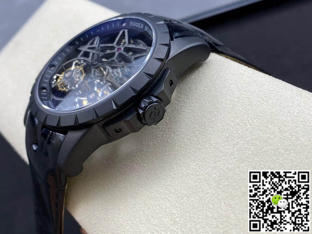 Replica Roger Dubuis Excalibur RDDBEX0364 11 Best Edition YS Factory Tourbillon Skeleton Dial