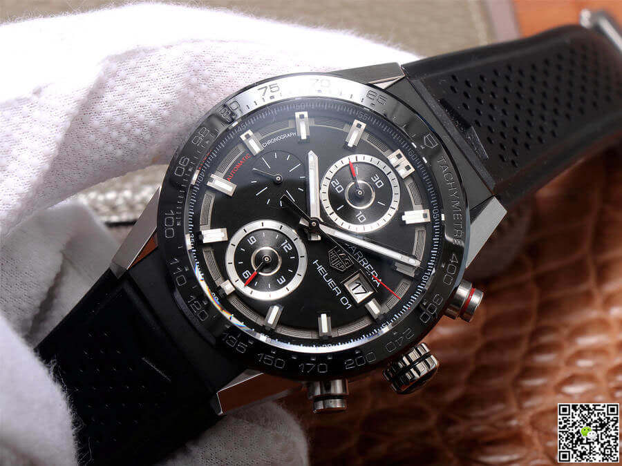 Replica TAG Heuer Carrera CAR201Z.FT6046 11 Best Edition XF Factory Black Dial