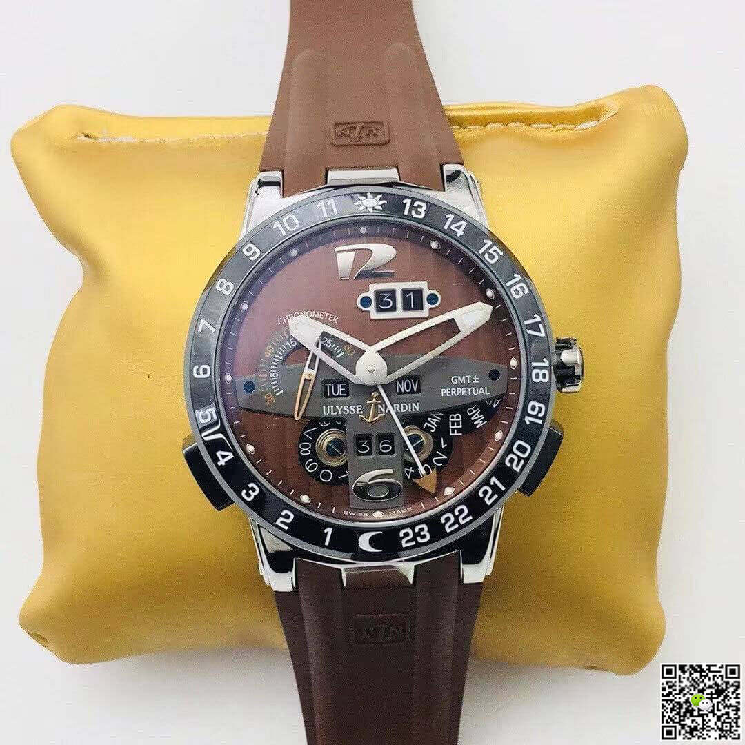 Replica Ulysse Nardin El Toro 322-00 11 Best Edition TW Factory Brown Dial