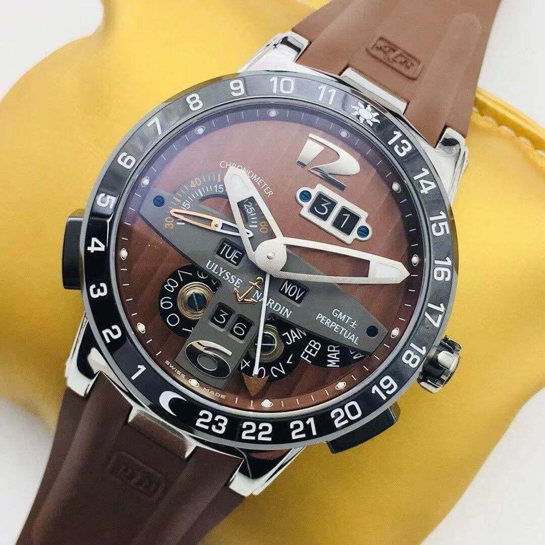 Replica Ulysse Nardin El Toro 322-00 11 Best Edition TW Factory Brown Dial