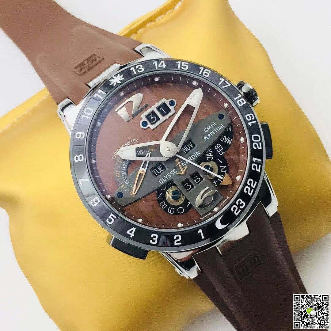 Replica Ulysse Nardin El Toro 322-00 11 Best Edition TW Factory Brown Dial