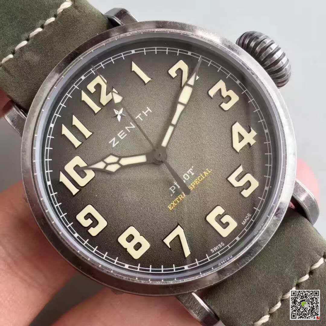 Replica Zenith Pilot 11.1943.67963.C800 XF Factory 11 Best Edition Swiss ETA9015