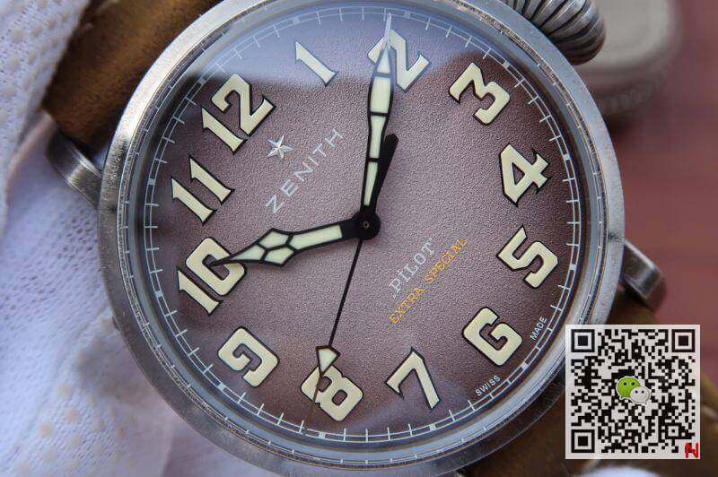 Replica Zenith Pilot 11.1940.67991.C807 XF Factory 11 Best Edition Swiss ETA9015