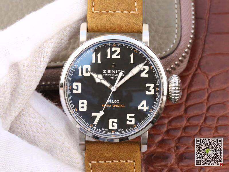 Replica Zenith Pilot 03.2430.300021.C738 XF Factory 11 Best Edition Swiss ETA2824-2