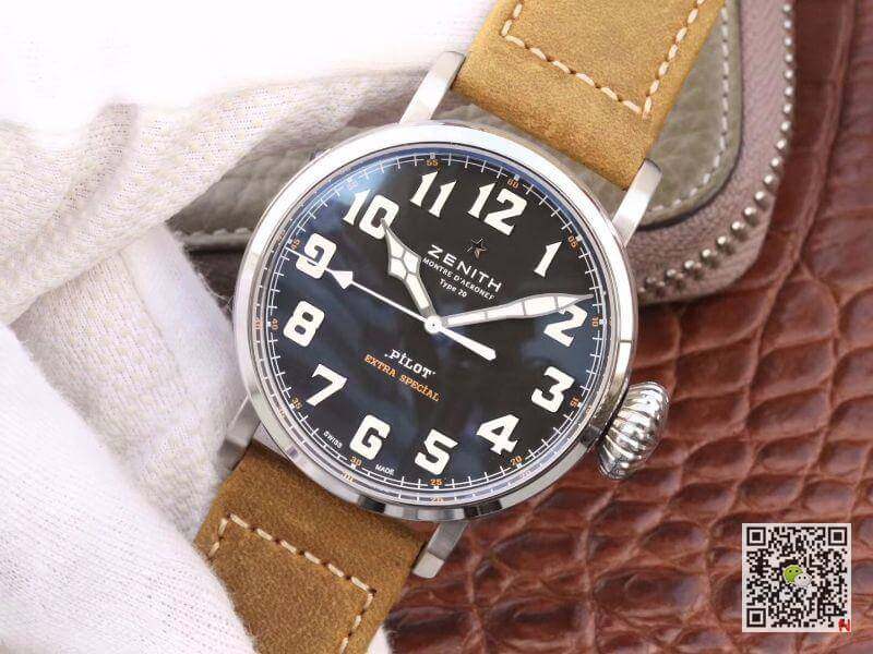 Replica Zenith Pilot 03.2430.300021.C738 XF Factory 11 Best Edition Swiss ETA2824-2