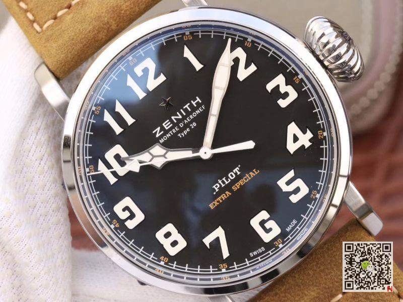 Replica Zenith Pilot 03.2430.300021.C738 XF Factory 11 Best Edition Swiss ETA2824-2