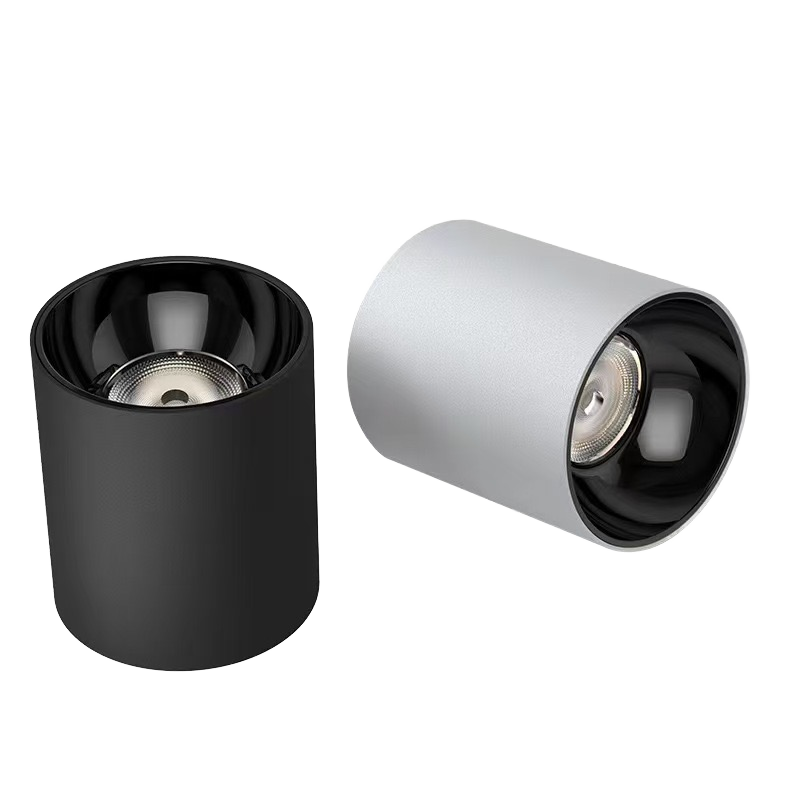 IP65 Waterproof Aluminum LED Indoor Surface Mounted Round Office Downlights