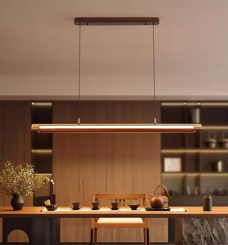 Indoor office dinner room pendant up and down led linear lights
