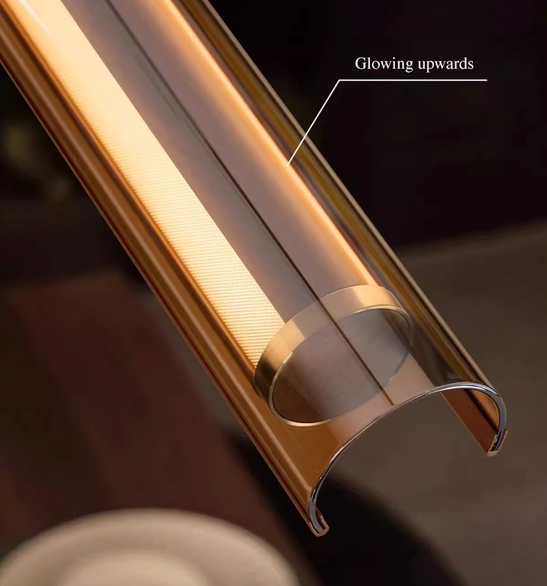 Indoor office dinner room pendant up and down led linear lights