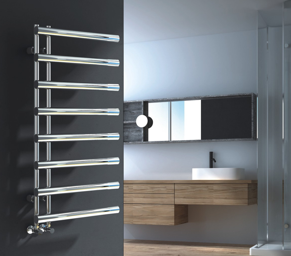  HYDRONIC STAINLESS STEEL TOWEL WARMERS