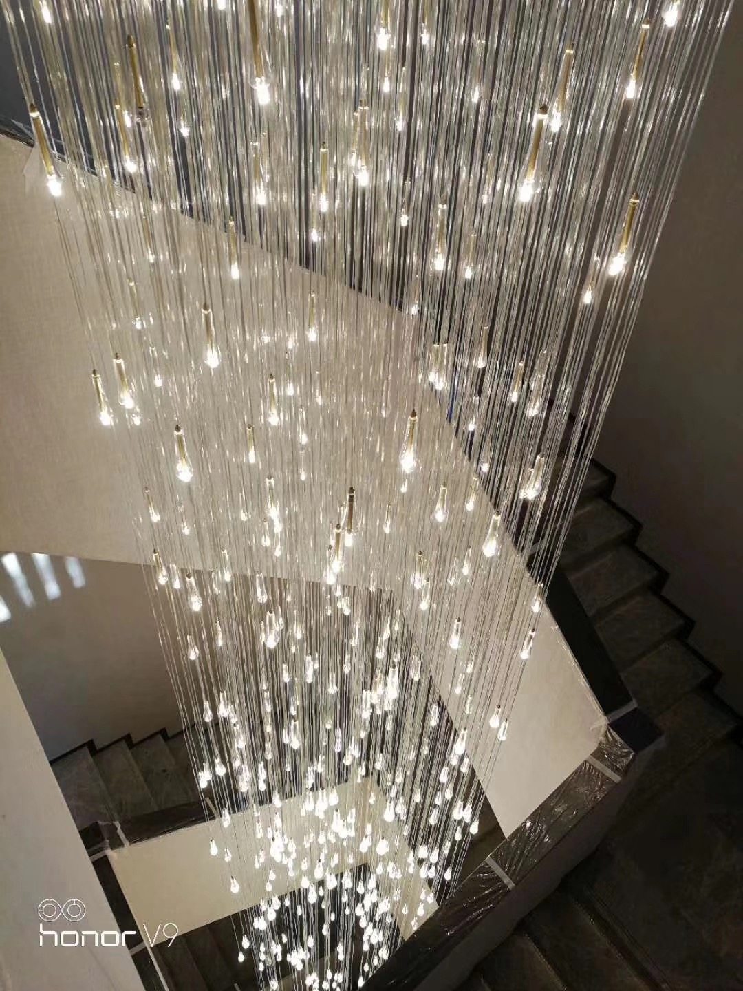 Classic Hotel Lobby Villa Decoration Crystal Chandelier for living room nordic ceiling pendant light_algz_1600628202666