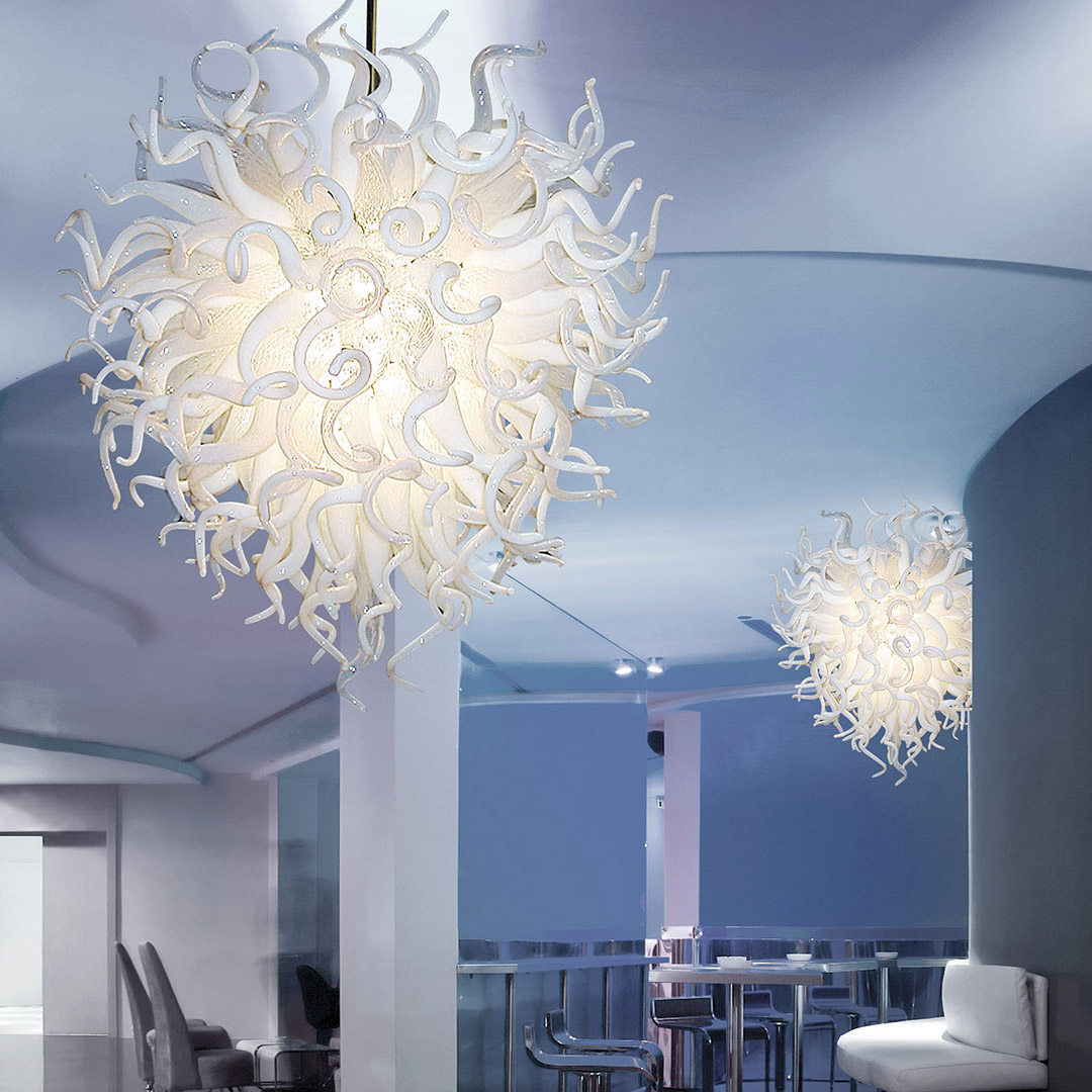 colorful hand blown glass chandelier Modern Hotel commercial lighting chandeliers_algz_1600716804573