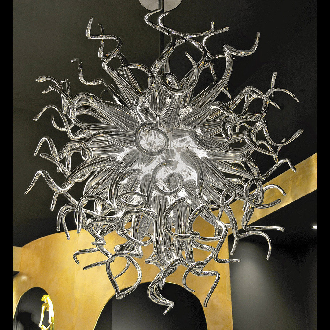 colorful hand blown glass chandelier Modern Hotel commercial lighting chandeliers_algz_1600716804573