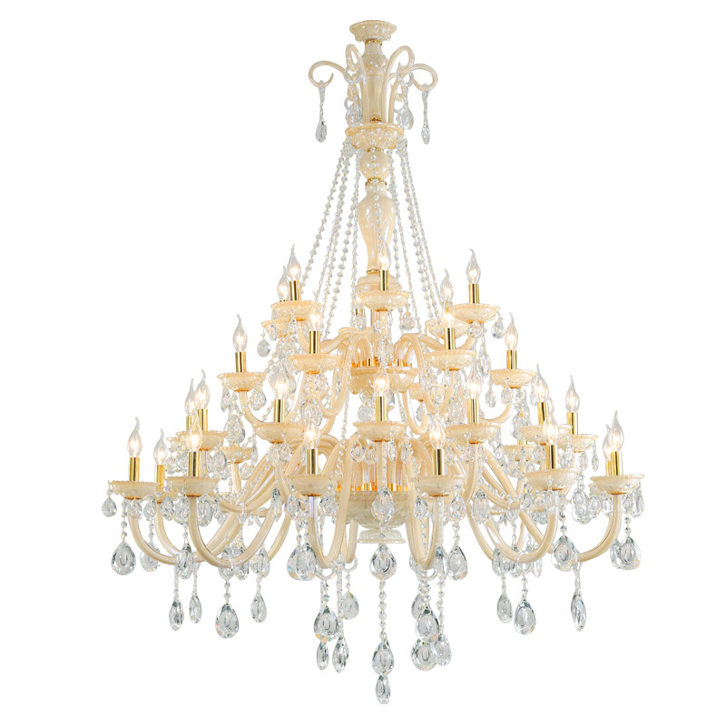 Big Chandelier Lighting Stairway High Ceiling Chandeliers Lighting Fixture Lamp Staircase Chandelier Crystal Light Living Room_algz_62380245908