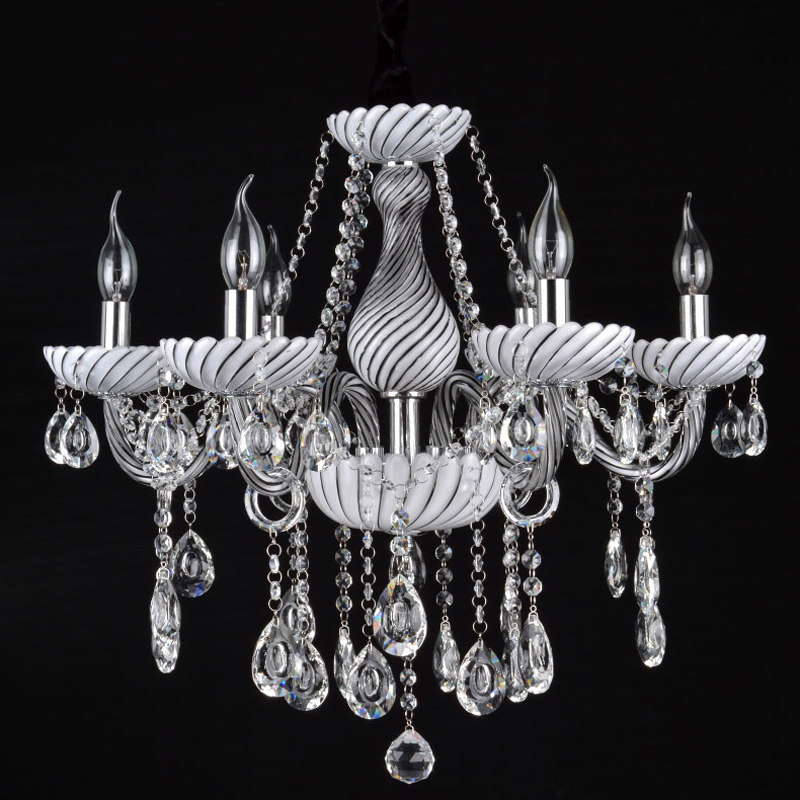 Candle crystal chandelier European  simple home bedroom living room dining hall lamp creative wedding decoration lighting_algz_1600222123992