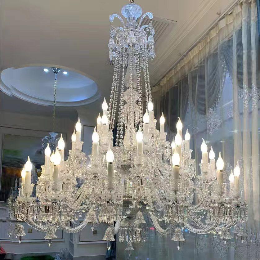 China Factory Living Room Ceiling Light Decorative Lamps and K9 Chandeliers Crystal Hanging Chandelier Glass Pendant Light_algz_1600749976269