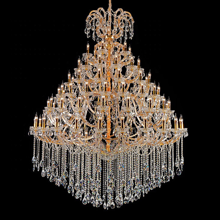 Classic Maria Teresa crystal chandelier luxury hotel project decoration crystal lighting retro style pendant lights chandeliers_algz_1600231775467