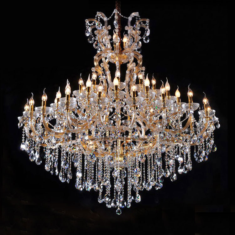 Classic Maria Teresa crystal chandelier luxury hotel project decoration crystal lighting retro style pendant lights chandeliers_algz_1600231775467