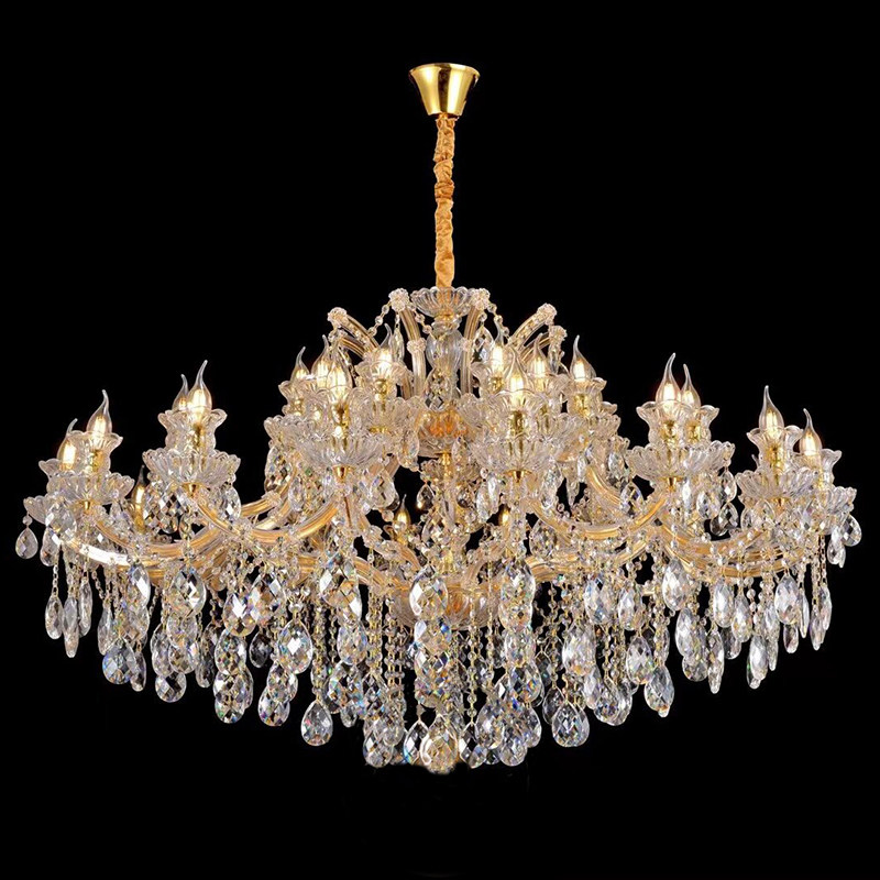 Classic Maria Teresa crystal chandelier luxury hotel project decoration crystal lighting retro style pendant lights chandeliers_algz_1600231775467