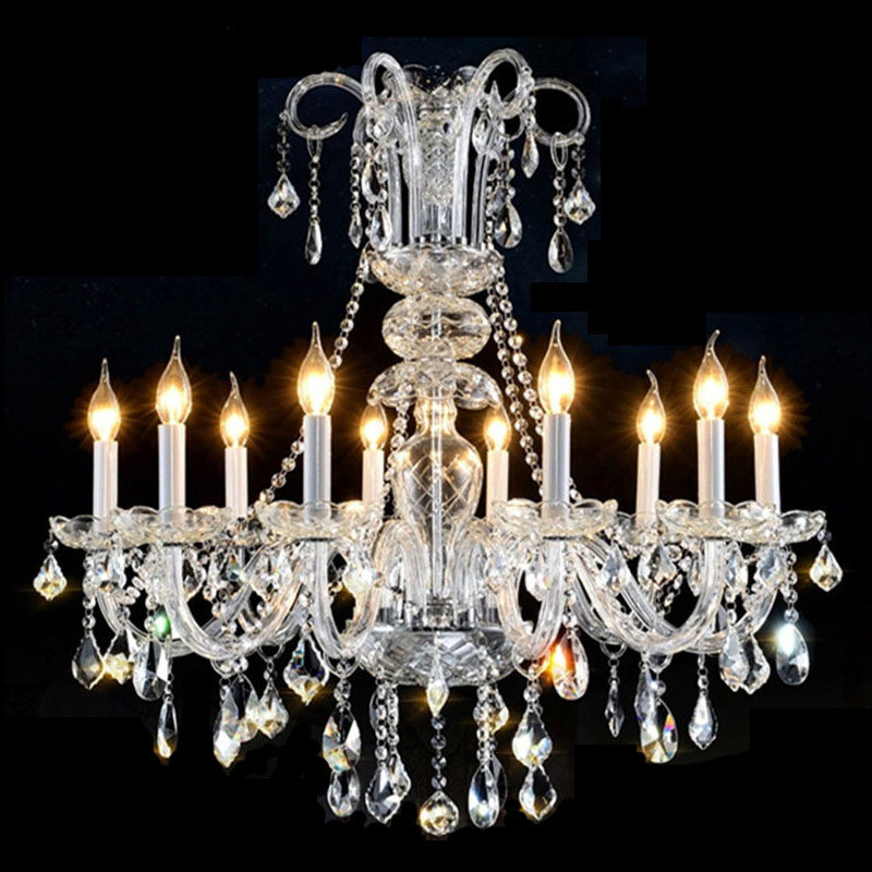 Classical luxury crystal chandelier villa building duplex staircase pendant lamp hotel lobby project decorative lighting_algz_62444496692